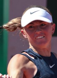 Laura Samson na juniorském turnaji French Open