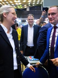 Alice Weidelová a Tino Chrupalla zůstávají spolupředsedy AfD