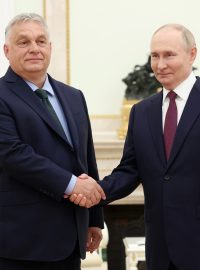 Viktor Orbán se v Moskvě sešel s Vladimirem putinem