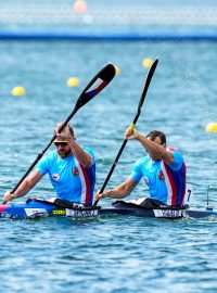 Deblkajak Jakub Špicar a Daniel Havel (archivní foto)