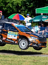 Dominik Stříteský va Rychlostní zkoušce na Barum Czech rallye