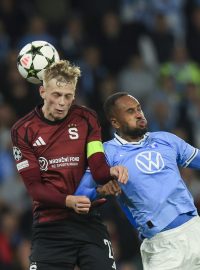 Fotbalisté Sparty zvítězili na hřišti Malmö 2:0