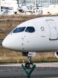 Airbus A220 společnosti Swiss