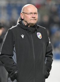 Trenér Plzně MIroslav Koubek