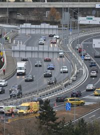 Zrekonstruovaný Barrandovský most před slavnostním otevřením