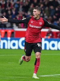 Český útočník Patrik Schick čtyřmi góly sestřelil Freiburg