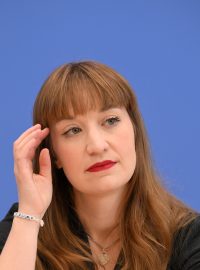 Lídryně Die Linke Heidi Reichinneková
