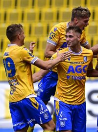 Fotbalisté Teplic po výhře nad Slováckem