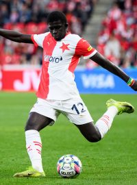 Obránce pražské Slavie El Hadji Malick Diouf