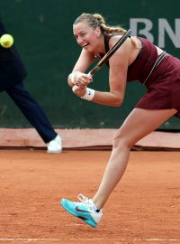 Tenistka Petra Kvitová se na Roland Garros do druhého kola neprobojovala