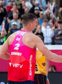 Ondřej Perušič a David Schweiner na turnaji v Ostravě