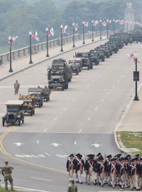 Vojenská přehlídka ve Washingtonu