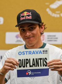 Armand Duplantis na Zlaté tretře 2025