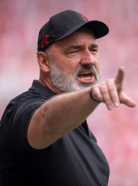 Trenér Slavie Jindřich Trpišovský