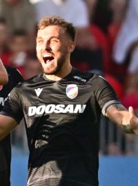 Fotbalisté Plzně se radují z první letošní výhry