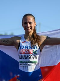 Sprinterka Karolína Maňasová byla jednou ze tří českých medailistek na právě skončeném mistrovství Evropy atletů do 23 let