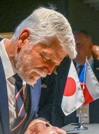 Petr Pavel na oficiální návštěvě Japonska