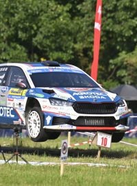 Jan Kopecký v rámci zlínské Barum Czech Rally