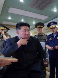 Autoritářský vůdce KLDR Kim Čong-un