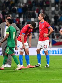 Fotbalisté po remíze se Saúdskou Arábií neskrývali zklamání