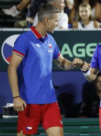 Tomáš Berdych a Jiří Lehečka