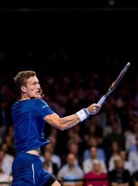 Jiří Lehečka na turnaji v Bruselu