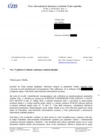 Dokumenty týkající se pacientských dat v systému NZIS