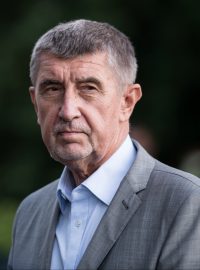 Andrej Babiš po schůzce v Lánech.