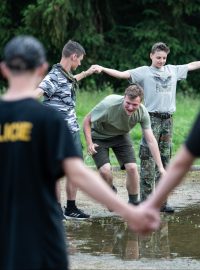 Airsoftový military larp tábor