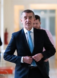 Andrej Babiš u soudu v kauze Čapí hnízdo