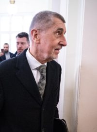 Andrej Babiš a Jana Nagyová u soudu 14.2.2024