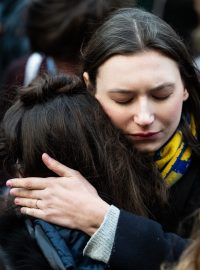 Pieta za oběti střelby na filozofické fakultě