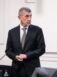 Andrej Babiš u soudu 14.2.2024