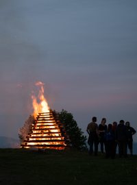 Pálení čarodějnic, Vlapuržina noc, ilustrační foto