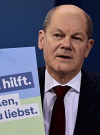 Německý kancléř Olaf Scholz představil kampaň na podporu očkování