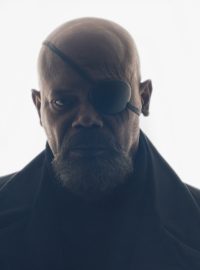 Samuel L. Jackson jako Nick Fury v seriálu Tajná invaze