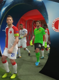 Slavia ve hře PES 18