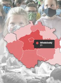 Mapa - školy a školky v Česku.