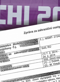 Zpráva ze zahraniční cesty na olympijské hry v ruském Soči