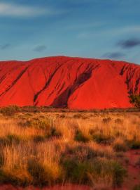 Australská hora Uluru