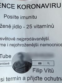 Koronavirem se oháněl i Filip V., který prodává vitamínové nápoje. Třeba šestidenní testovací verzi za 380 korun. V inzerátech na internetu i ve třech tisících letácích, které nechal rozdat cestujícím v metru i vhodit lidem do poštovních schránek, tvrdil, že jeho přípravek funguje jako prevence proti koronaviru