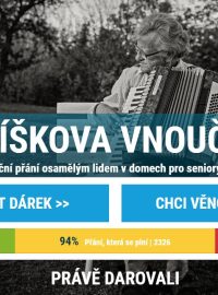 Ježíškova vnoučata už plní téměř všechna přání. Organizátoři vyzývají další domovy seniorů k účasti