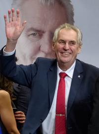 Miloš Zeman byl opět zvolen prezidentem republiky.