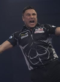 Velšský šipkař Gerwyn Price