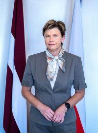 Lotyšská ministryně zahraničí Baiba Braže