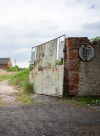 Neudržovaný statek Římského v obci Těšetice nedaleko Olomouce