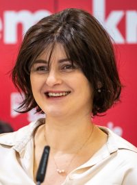 Předsedkyně SOCDEM Jana Maláčová a Lubomír Zaorálek