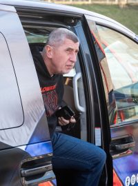 Akce Pokec s Babišem, kterou pořádá Mladé ANO. Na snímku Andrej Babiš