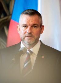 Slovenský prezident Peter Pellegrini na oficiální návštěvě Česka