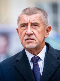 Předseda hnutí ANO Andrej Babiš po jednání s prezidentem Petrem Pavlem o dosavadních výsledcích Babišových vyjednávání o budoucí vládě